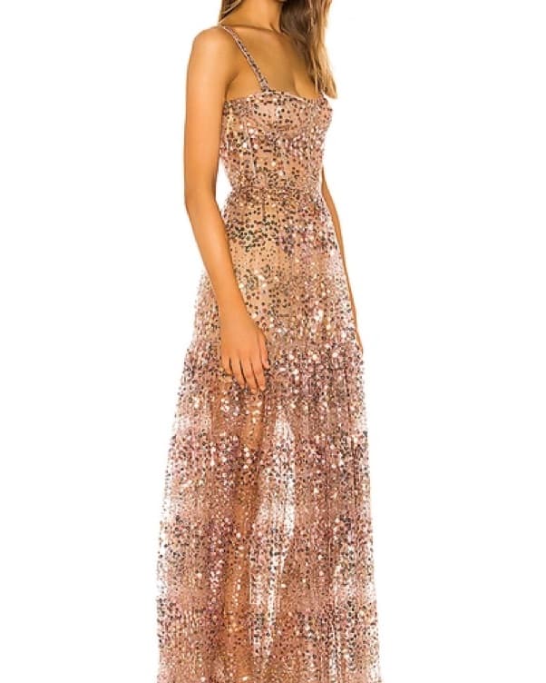 Bronx & Banco Sequin Maxi Dress  - Image 2