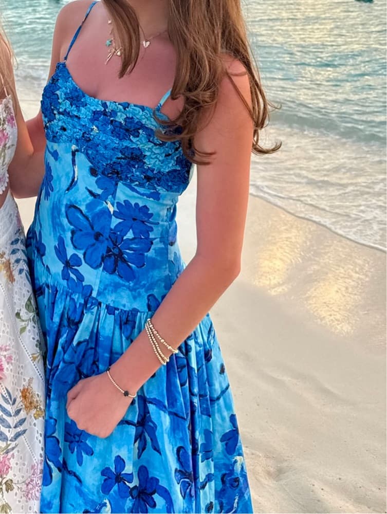 Moon River Floral Print Sundress  - Image 2