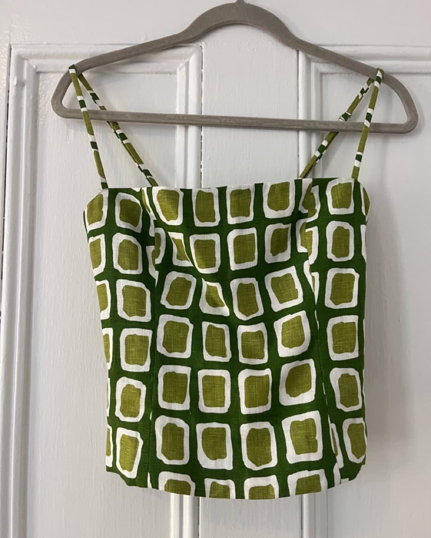 Reformation green Top  - Image 1