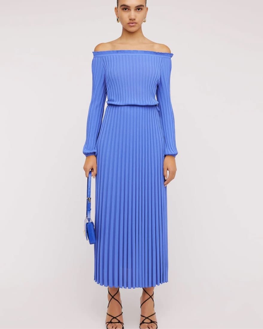 Scanlan Theodore Periwinkle Dress - Image 2
