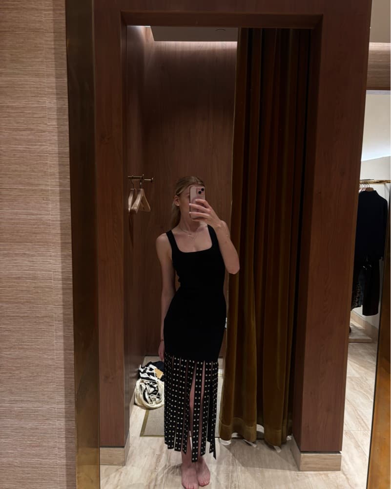 $560 Fringe Sandro Dress - Image 1