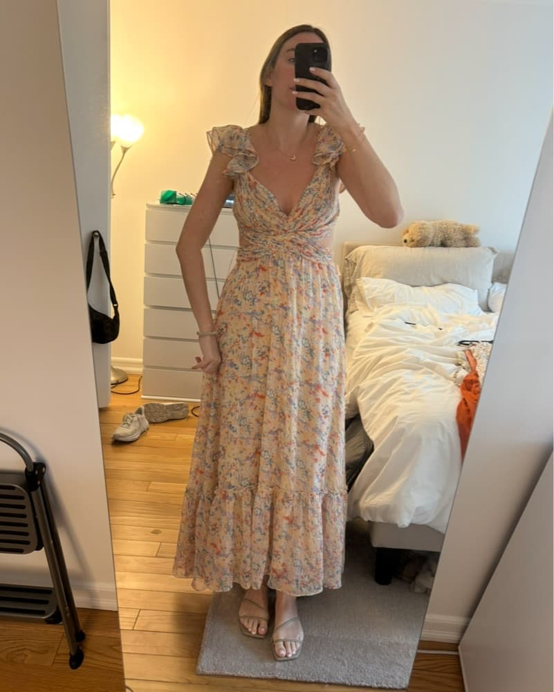 ASTR The Label Floral Dress - Image 4