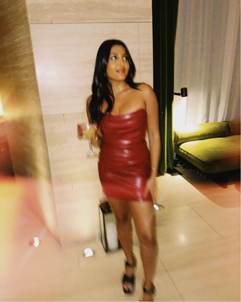 Nookie Dark red mini Dress - Image 2