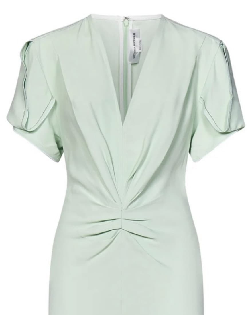 Victoria Beckham V-Neck Dress - Image 5