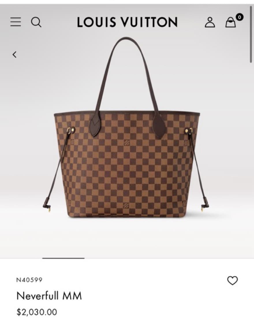 Louis Vuitton Neverfull MM - Image 1