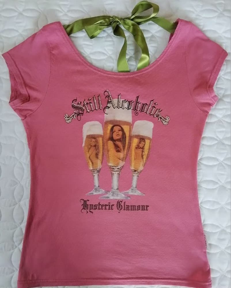 Hysteric Glamour Still Alcoholic Top - Image 2
