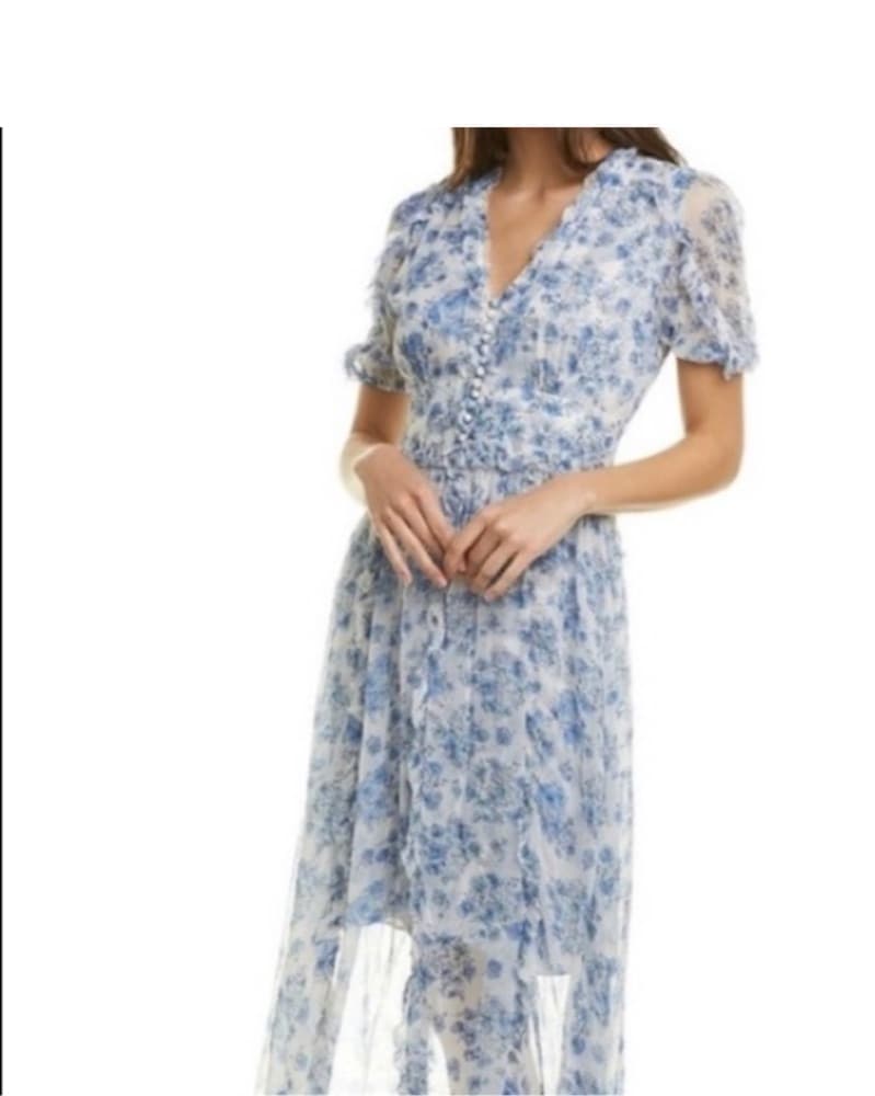 Kooples Floral Midi Dress - Image 1