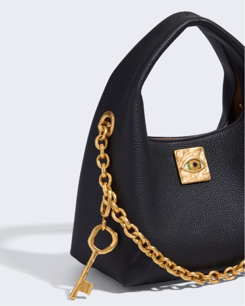 Schiaparelli black mini souffle bag - Image 2