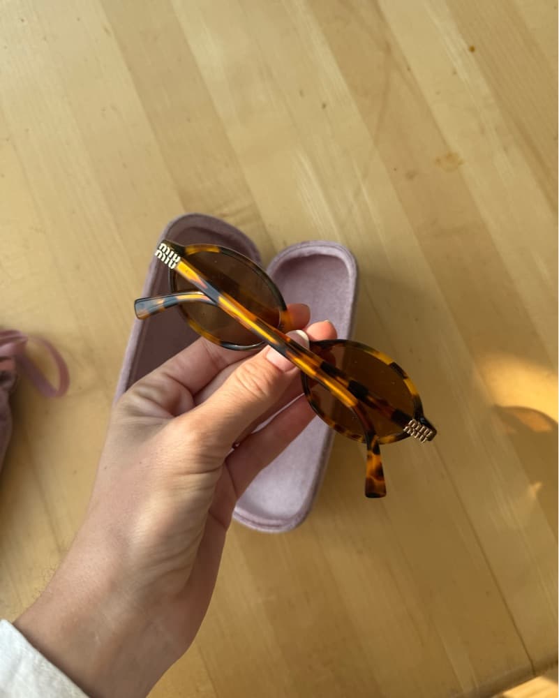 Miu Miu Regard Oval Sunglasses, 50mm - Image 6