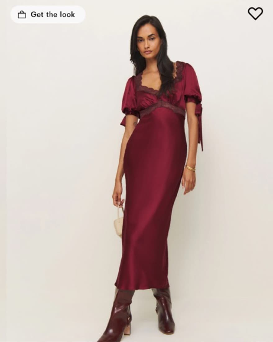 Reformation X Kasey Musgraves Red Dress - Image 1