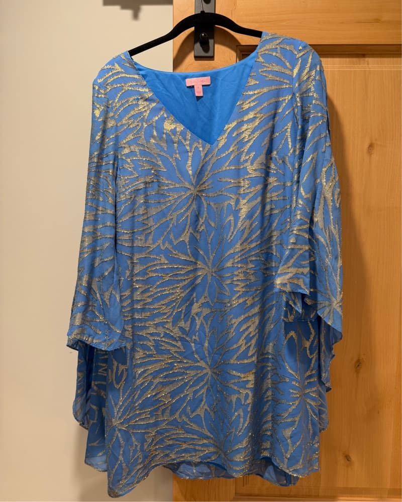 Lily Pulitzer Miri Silk Caftan Dress - Image 4