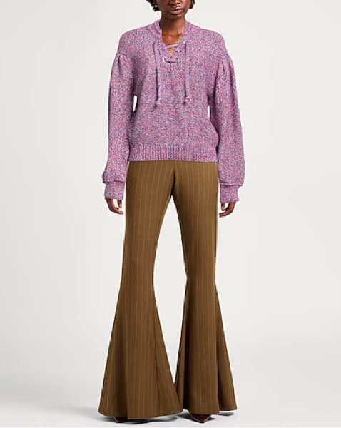 Cozy Purple Date Night Sweater - Image 1