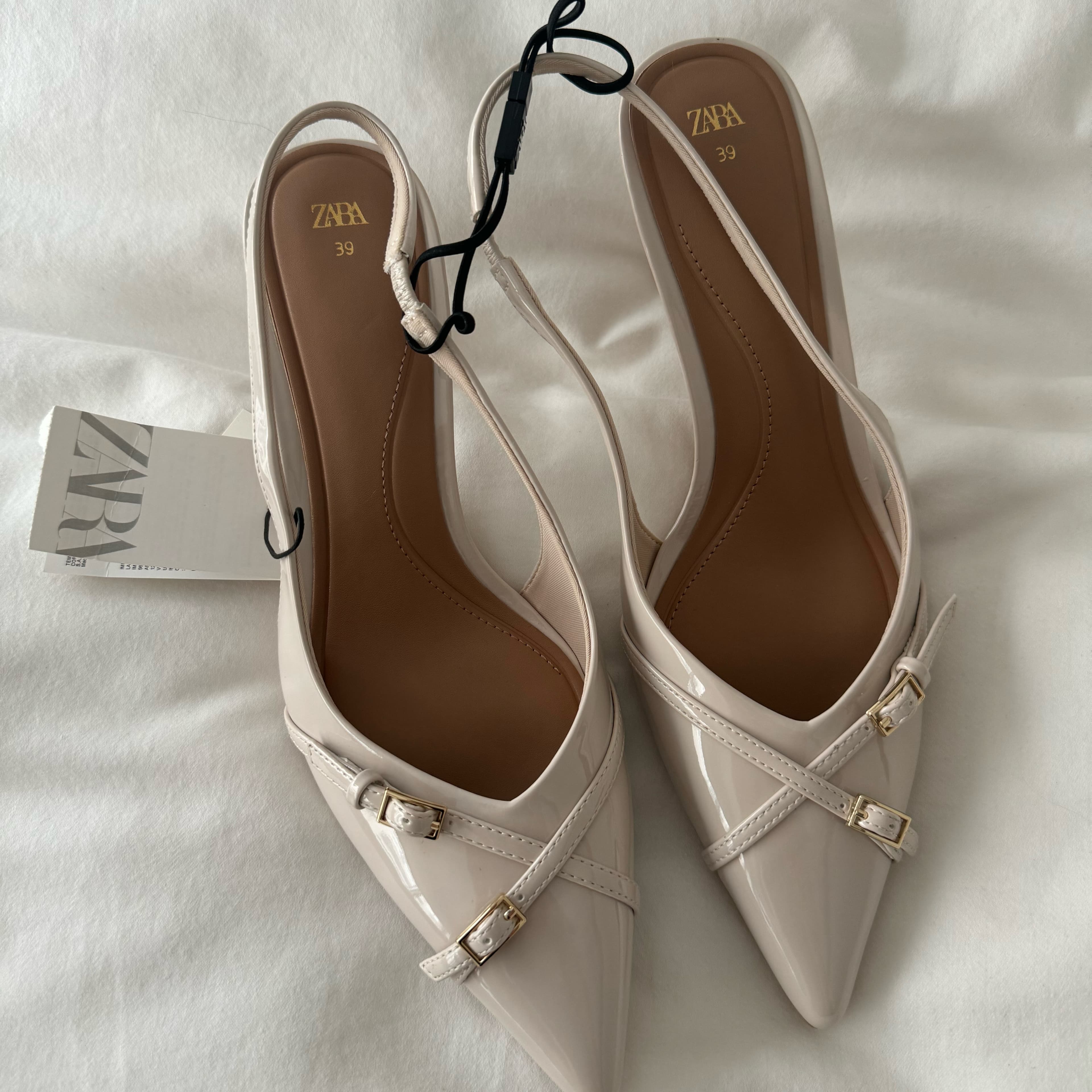 Ivory Zara Heels - Image 1
