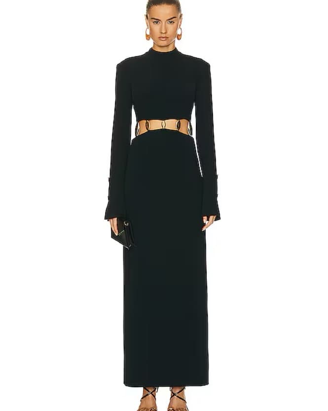 Jonathan Simkhai Black Gown - Image 2