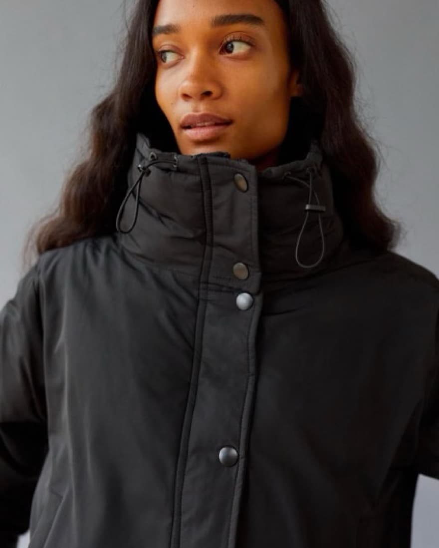 BDG Isla Lightweight Funne Neck Puffer - Image 4