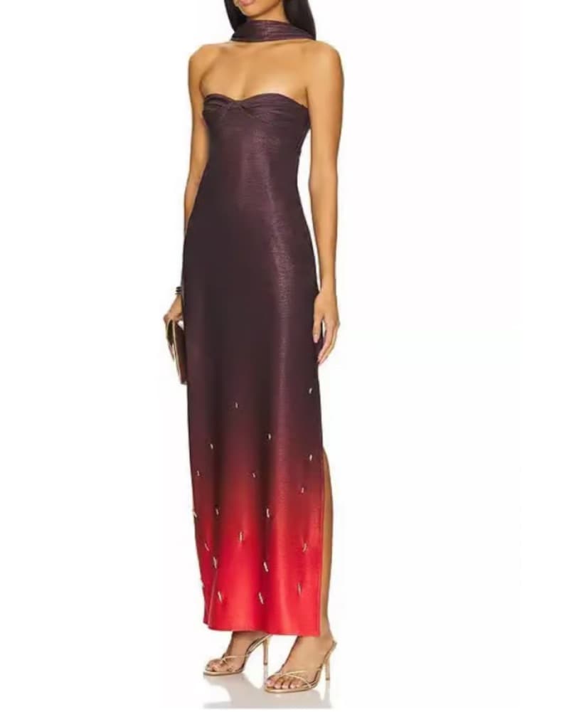 Baobab Athena Strapless Maxi Dress  - Image 1