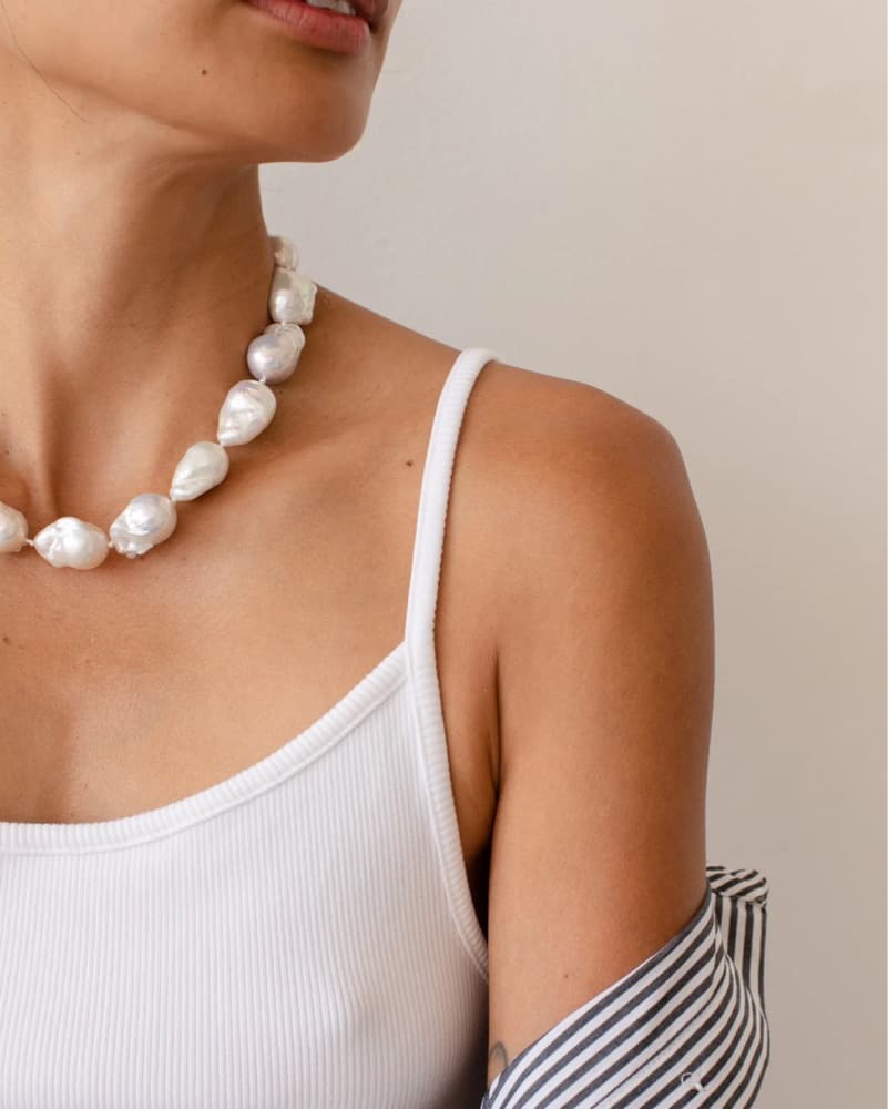 DONNI Ribbed Spagetti Tank Top - Image 2