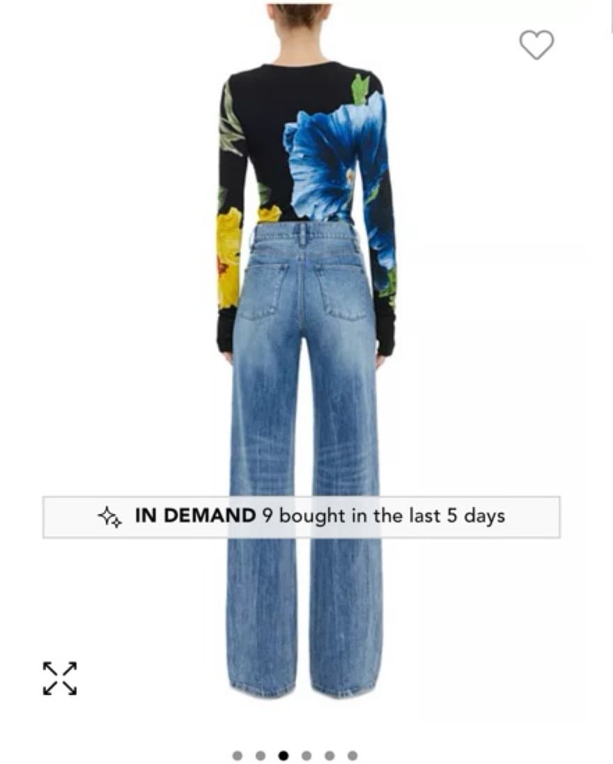 Alice And Olivia Delaina Long Sleeve Top - Image 3