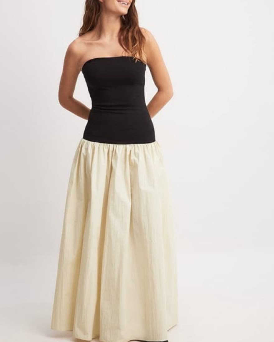 NAKD Poplin Sleeveless Maxi Dress - Image 1