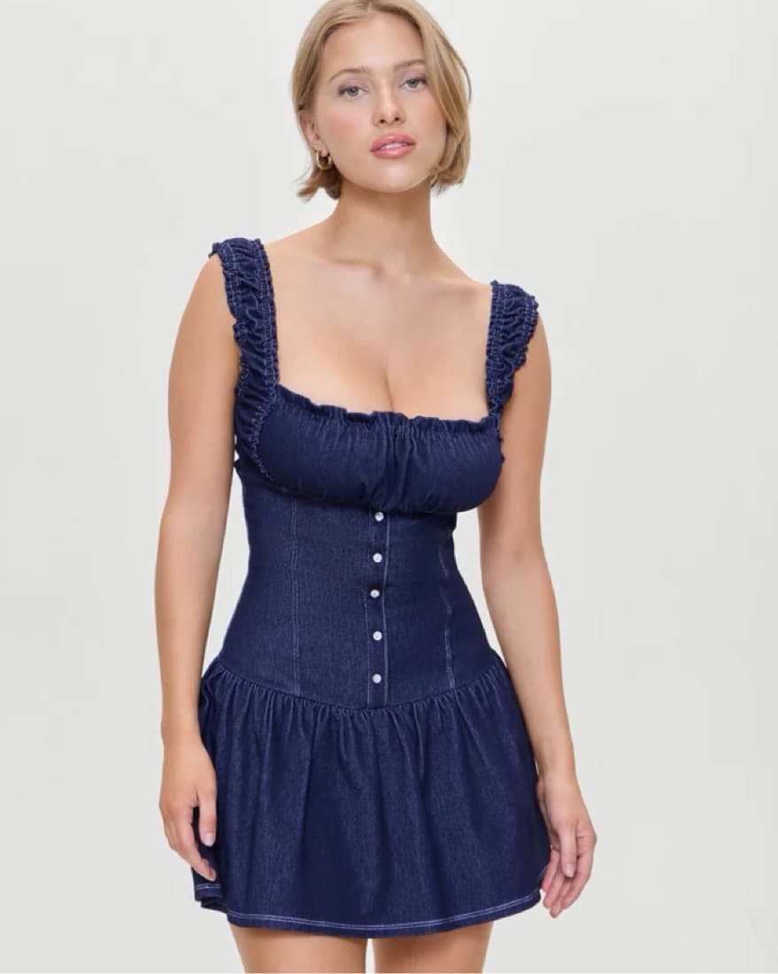 Frankies Bikinis Christa Mini Dress - Image 1