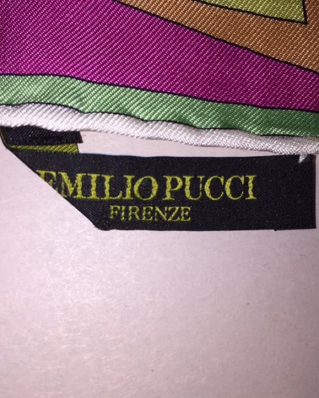 EMILIO PUCCI silk mid century SCARF - Image 4