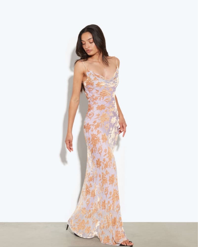 Rat & Boa Lavender Athena Gown - Image 4