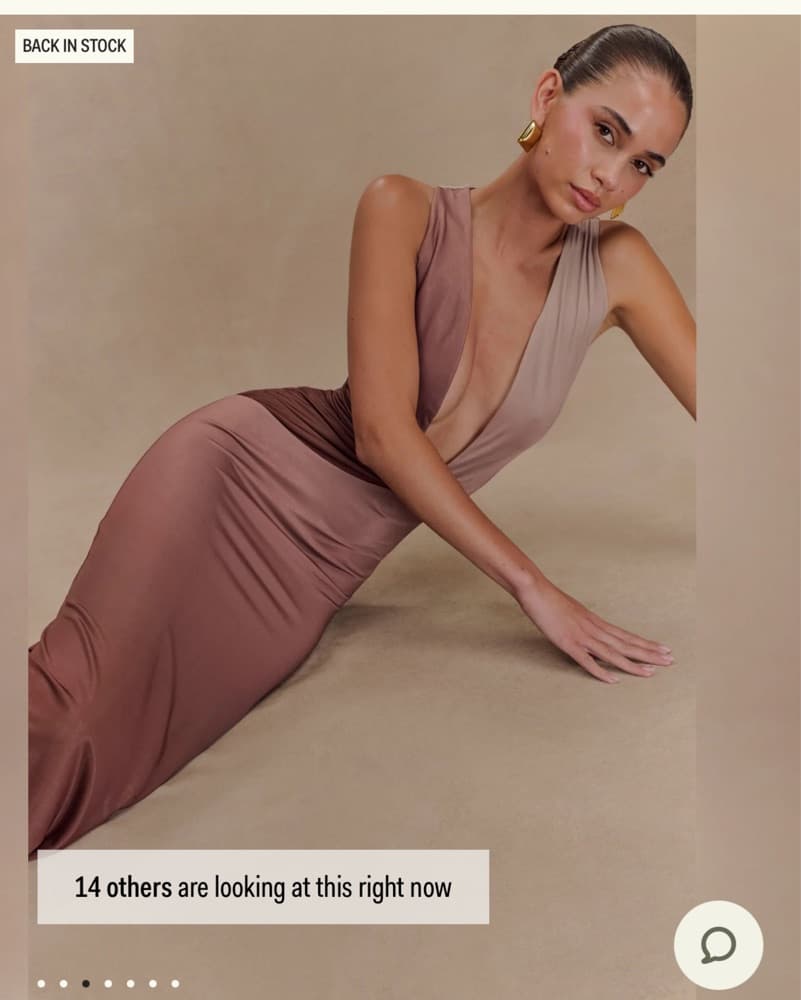 Meshki Plunge Dress  - Image 2