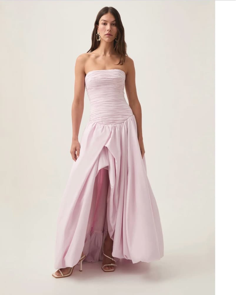 Aje Violette Bubble Hem Maxi Dress - Image 1
