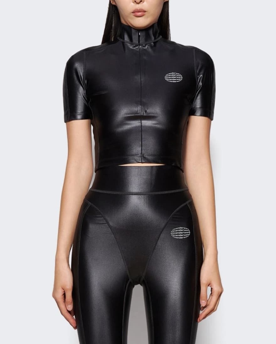 Alexander Wang Short Sleeve Half Zip - Image 2