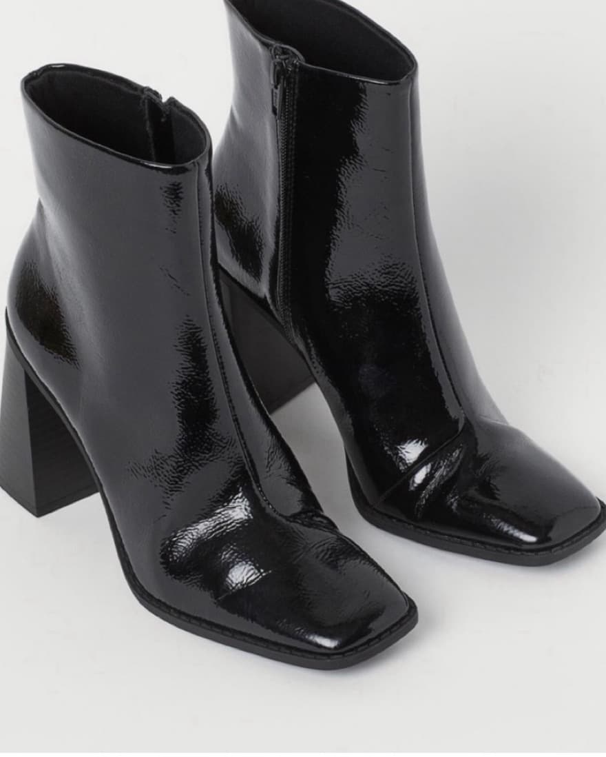 Black Ankle Boots  - Image 2