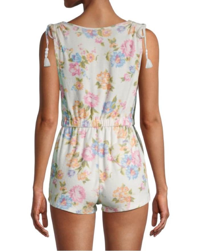 Loveshackfancy FLORAL TERRY ROMPER - Image 2
