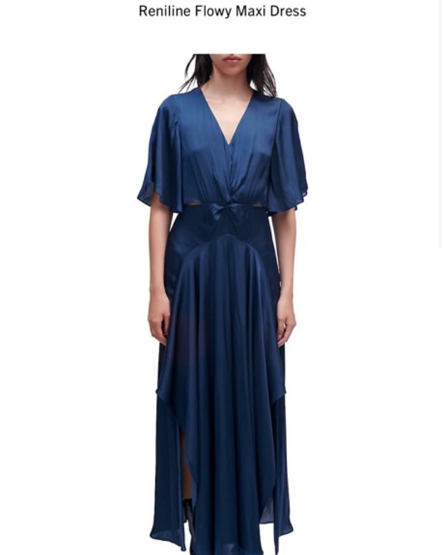 Maje Navy Dress - Image 3