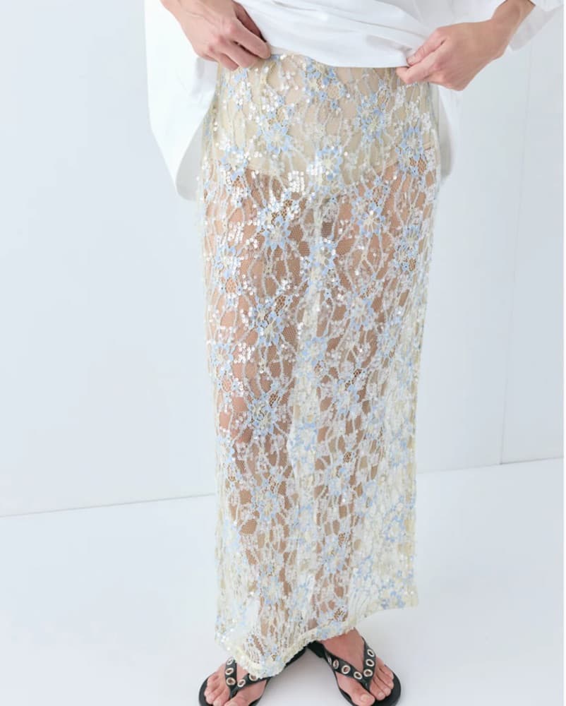 Vrg Grl Devyn Sequin Skirt & Top Set - Image 2