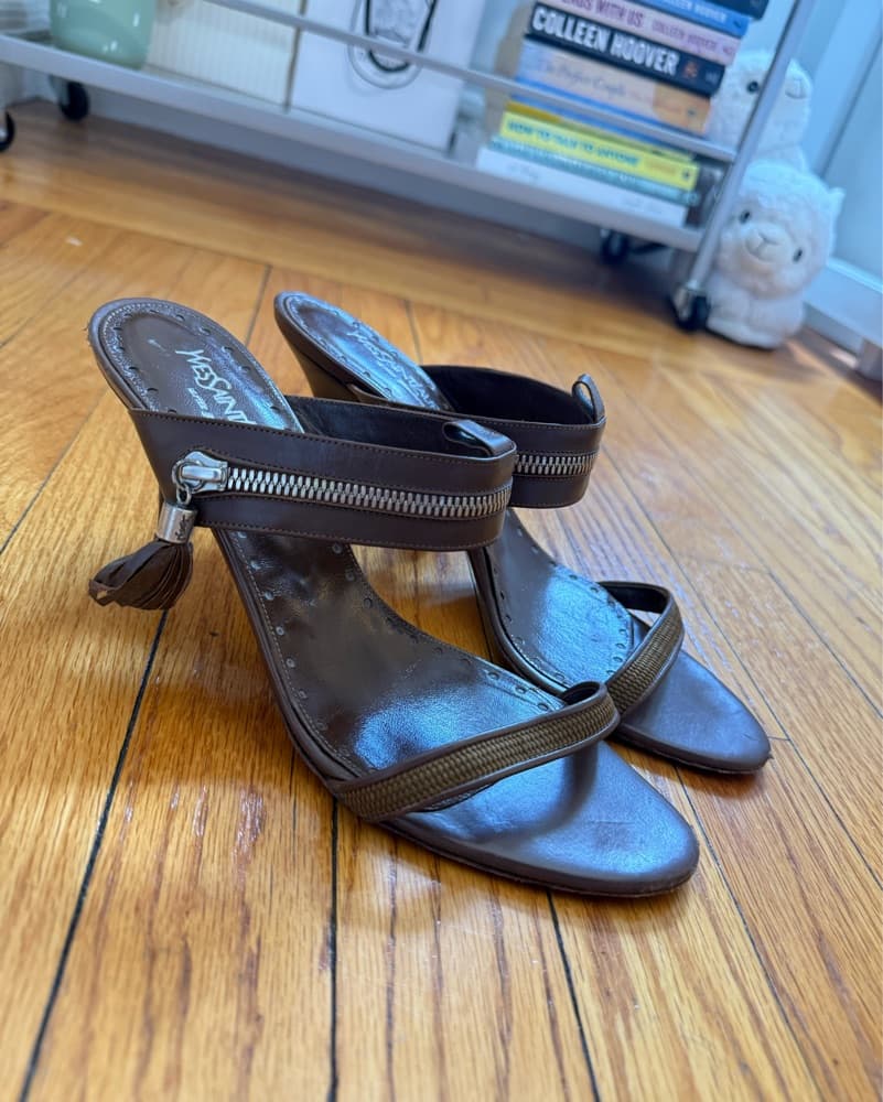 Vintage YSL Kitten Heels - Image 3
