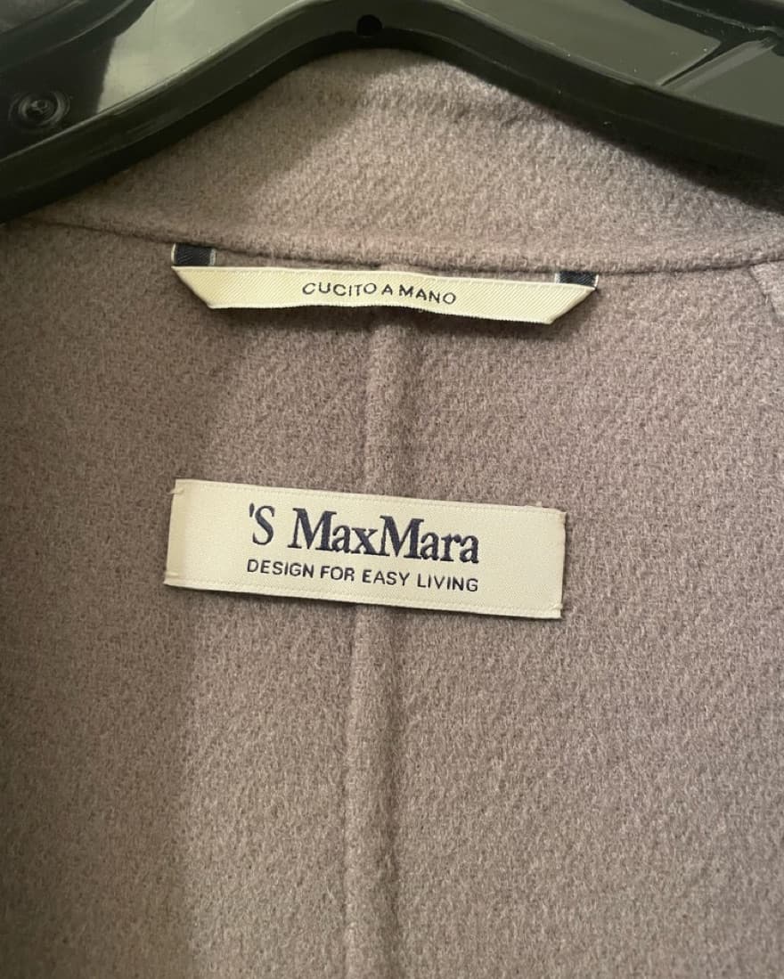 MaxMara Wool Robe Coat - Image 4