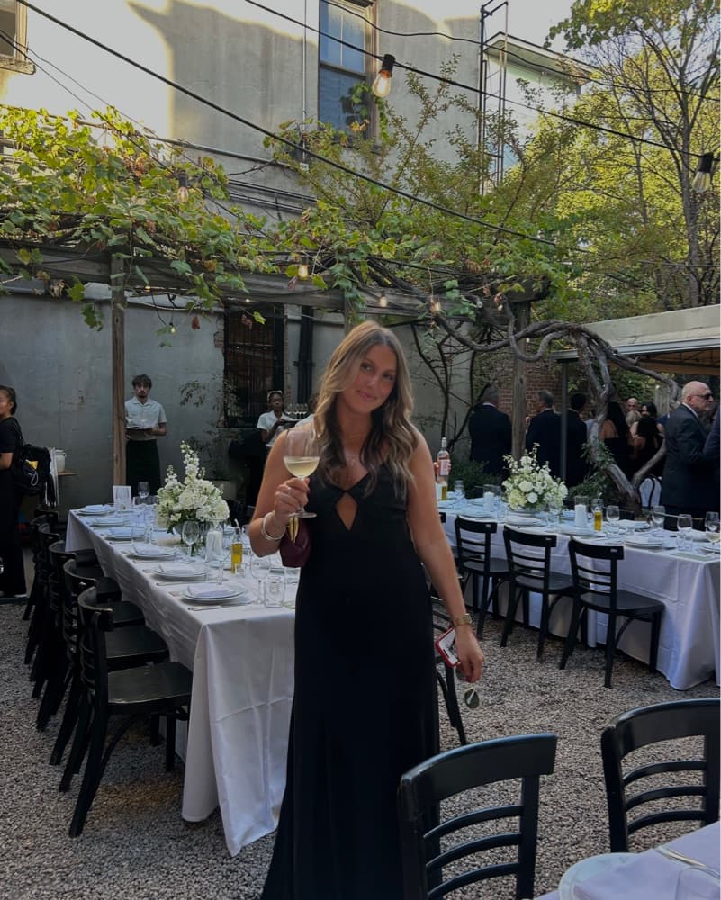 Sasha Therese Black Maxi Dress - Image 3