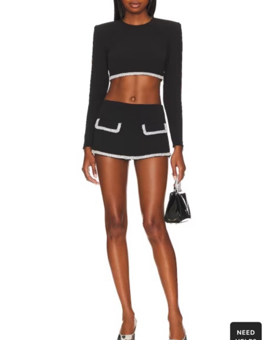 Revolve Mini Skirt  - Image 1