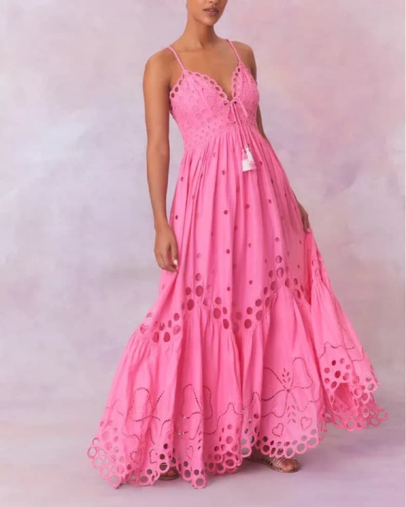Loveshackfancy Melville Eyelet Dress - Image 1