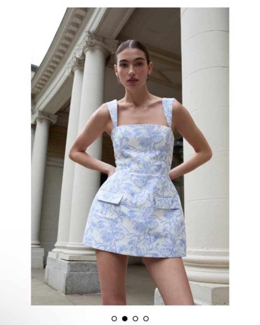 Amanda Uprichard Bethany Skort Romper - Image 3