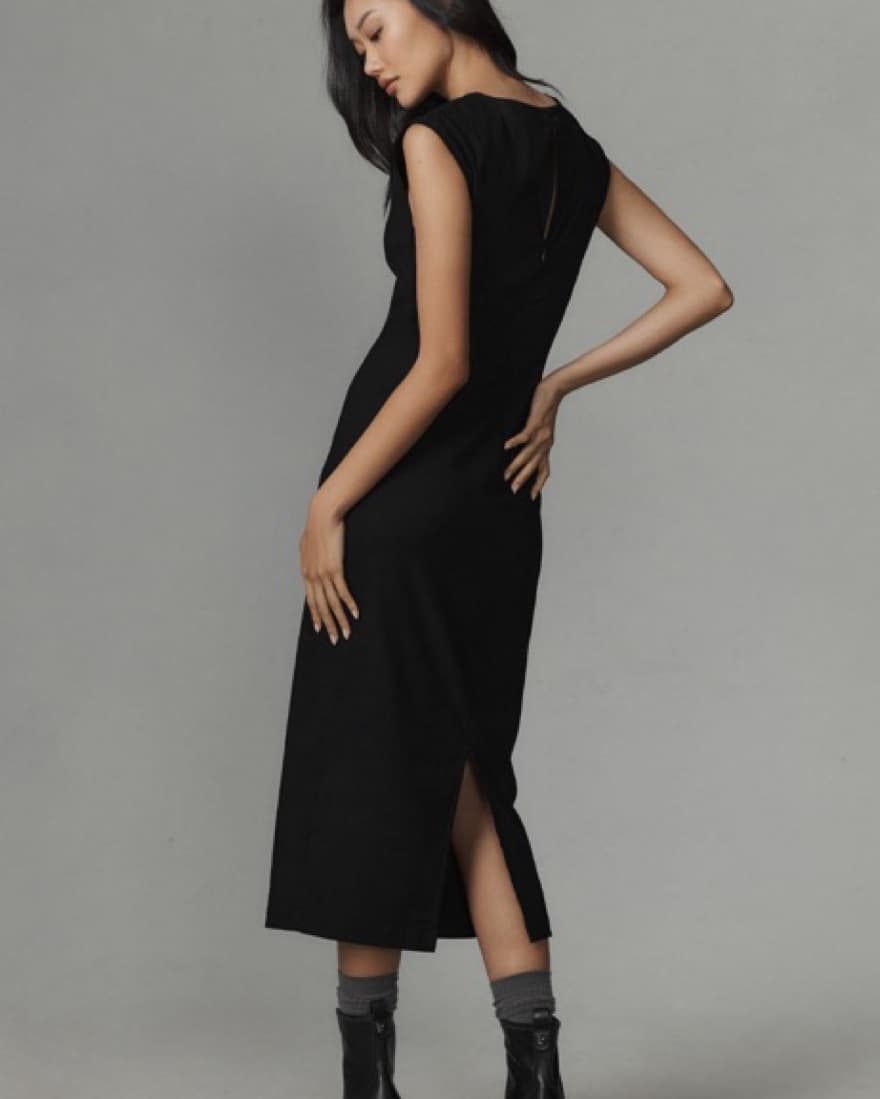 Maeve Cap Sleeve Slim Midi Dress - Image 4