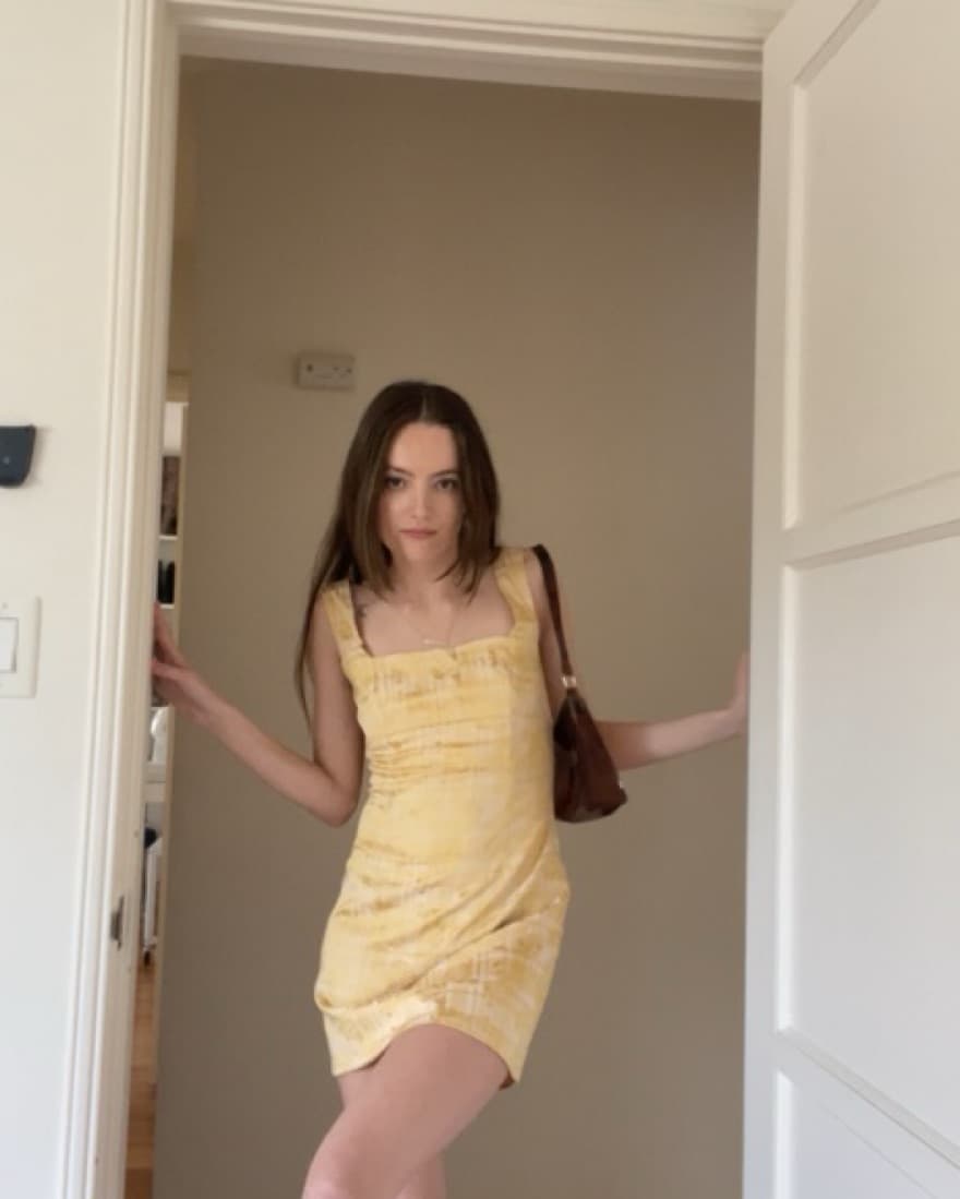 Yellow Summer Dress  - Image 1