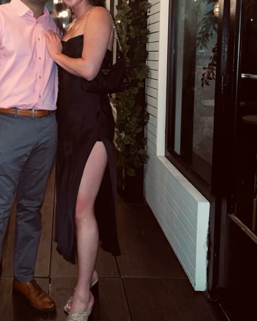 Vintage Victoria Secret Silk Midi Dress - Image 2