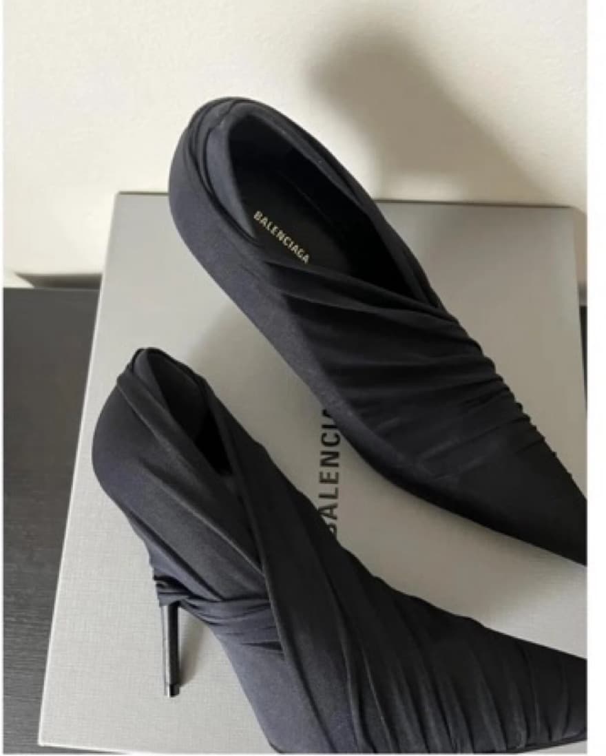 Balenciaga Drape Knife Heels  - Image 3
