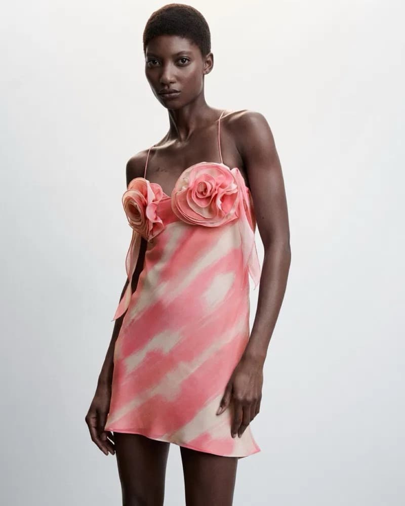 Mango Floral Dress - Image 1