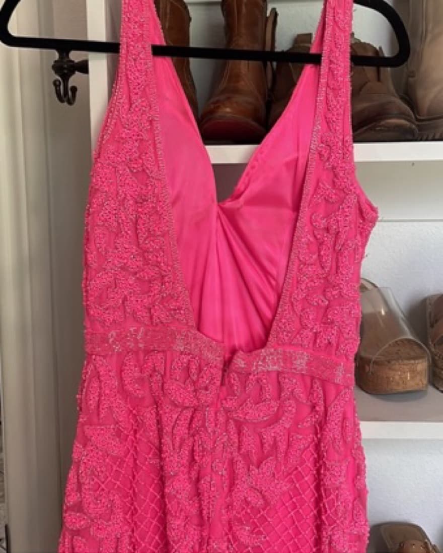 Fully Beaded Cocktail Dress - Image 2
