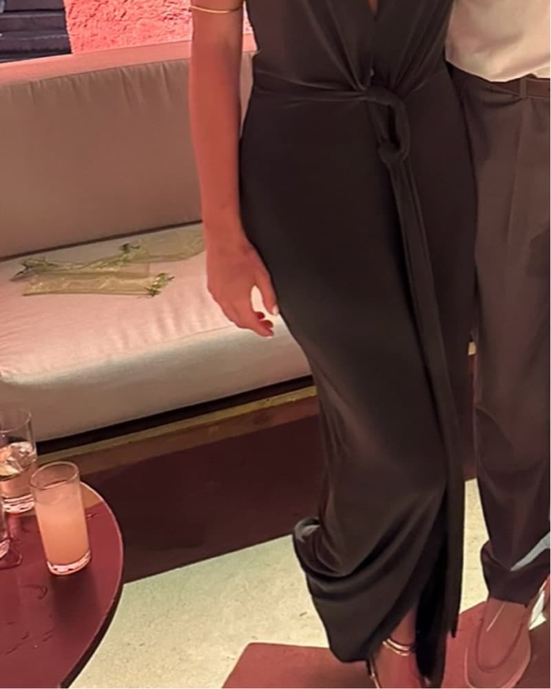 Brown halter dress - Image 3