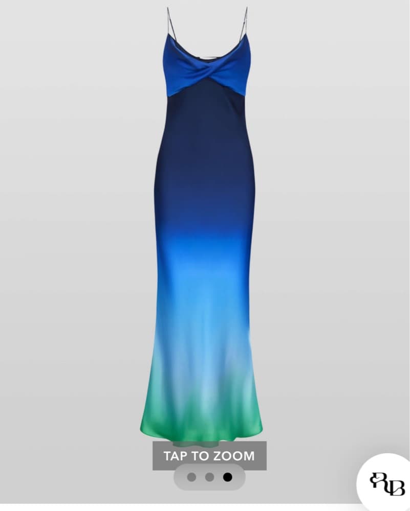 Rat & Boa Blue Dress - Image 1