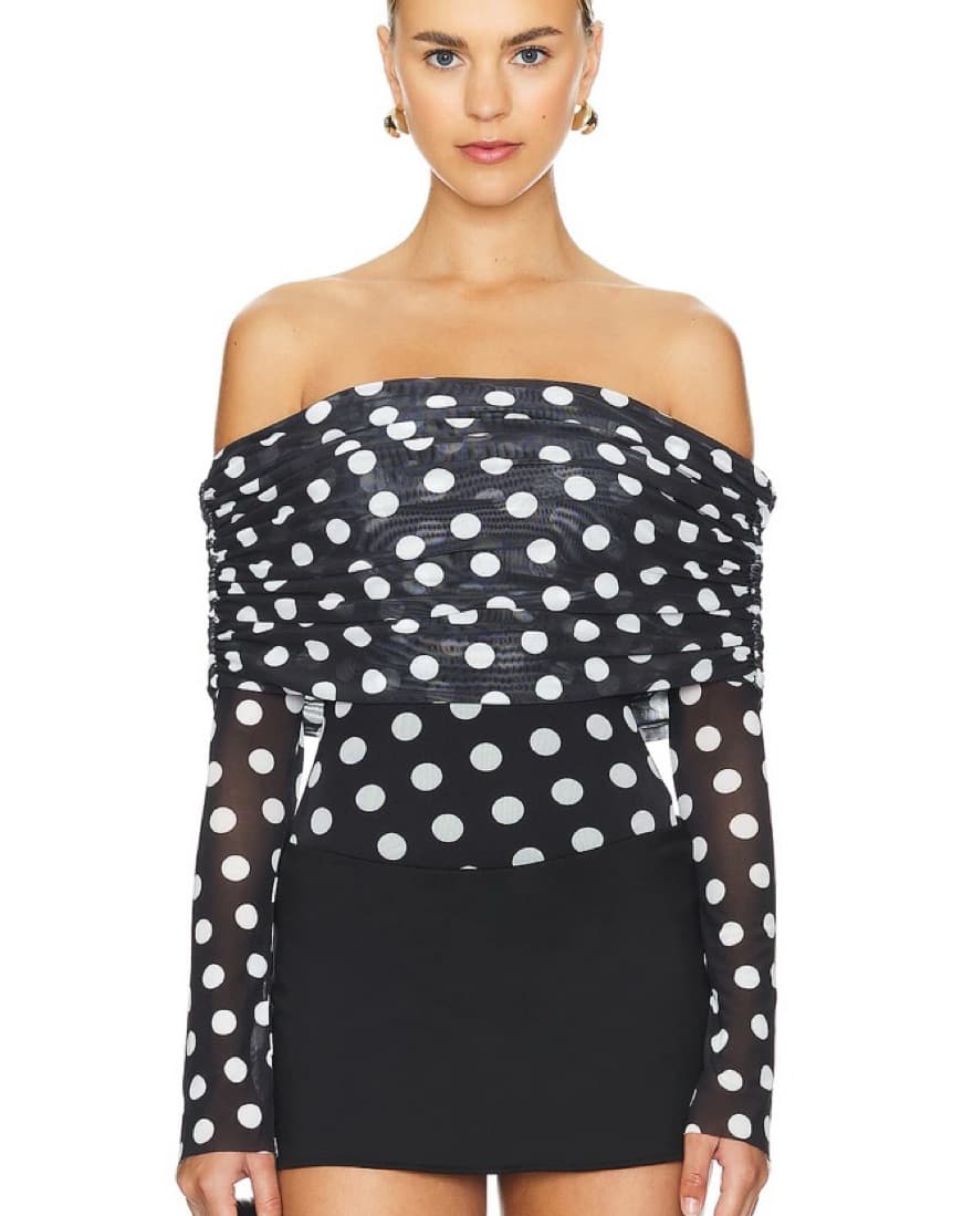 AFRM Polka Dot Bodysuit  - Image 2