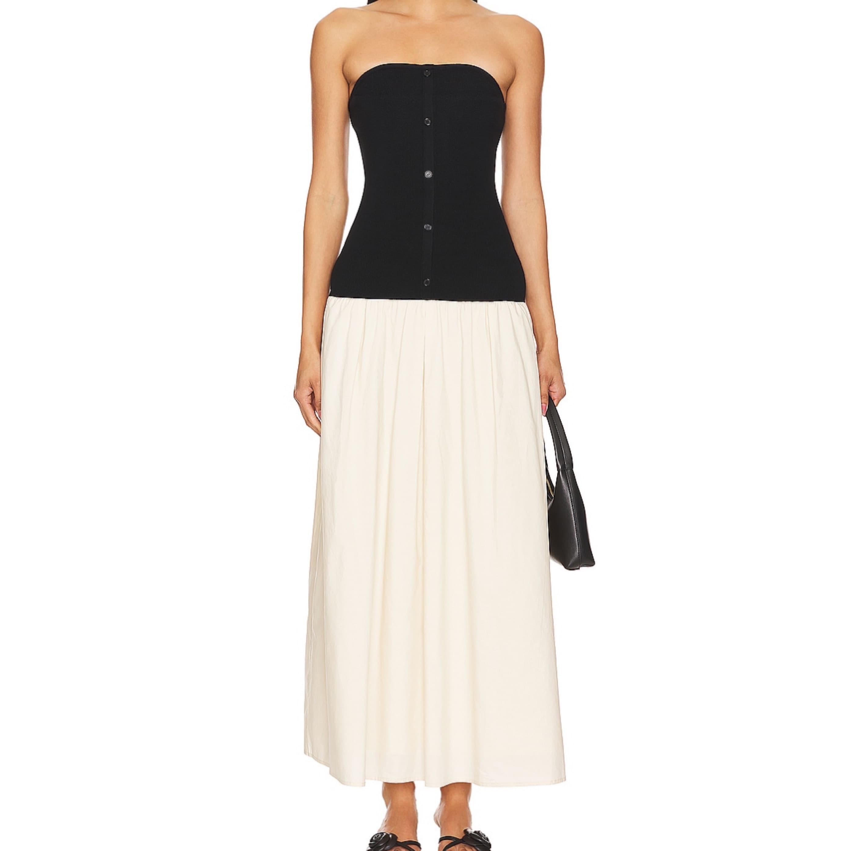 Line & Dot Tanner Combo Dress - Image 1