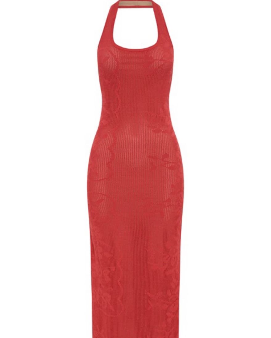 Patrizia Knit Halter Maxi Dress - Image 4